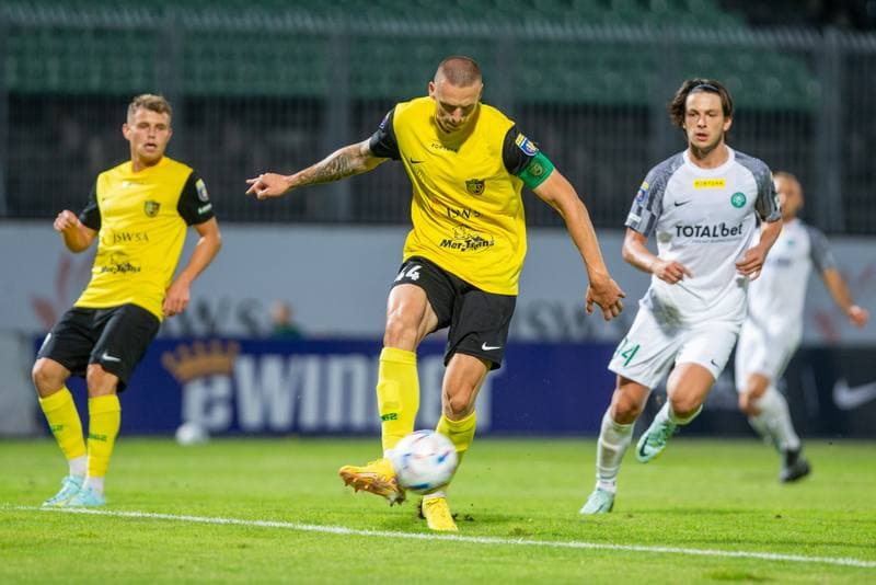 Football. Fortuna Puchar Polski. GKS Jastrzebie - Warta Poznan. 31.08.2022