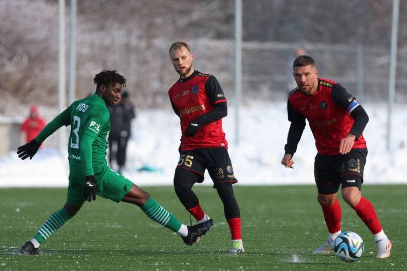 Football. Sparing. Gornik Zabrze - MFK Karvina. 19.01.2024