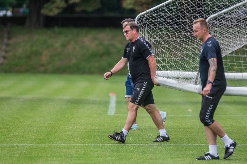 Football. Gornik Zabrze. Training. 09.07.2021