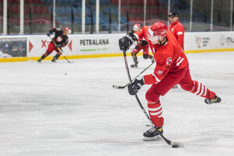Ice Hockey. Poland national team. Training. 20.07.2021