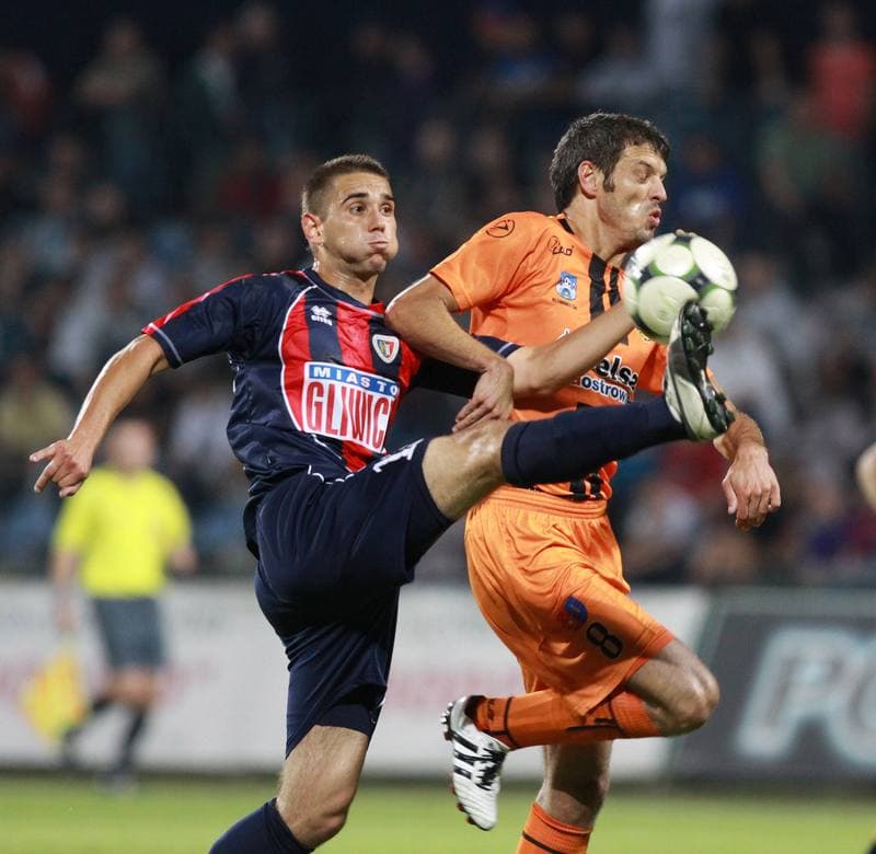 Football. I liga. Piast Gliwice - KSZO Ostrowiec. 20.08.2010