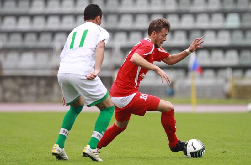 Football. Sparing. Gornik Zabrze - MC d'Alger. 30.07.2010