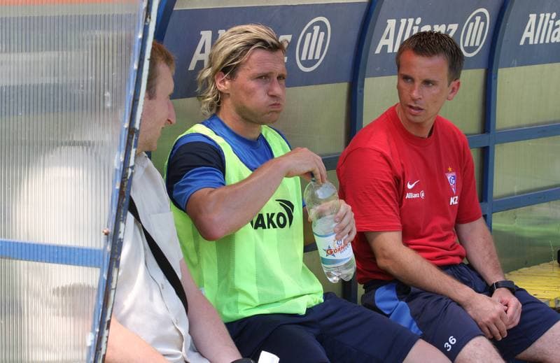 Football. Gornik Zabrze. Training. 07.01.2010