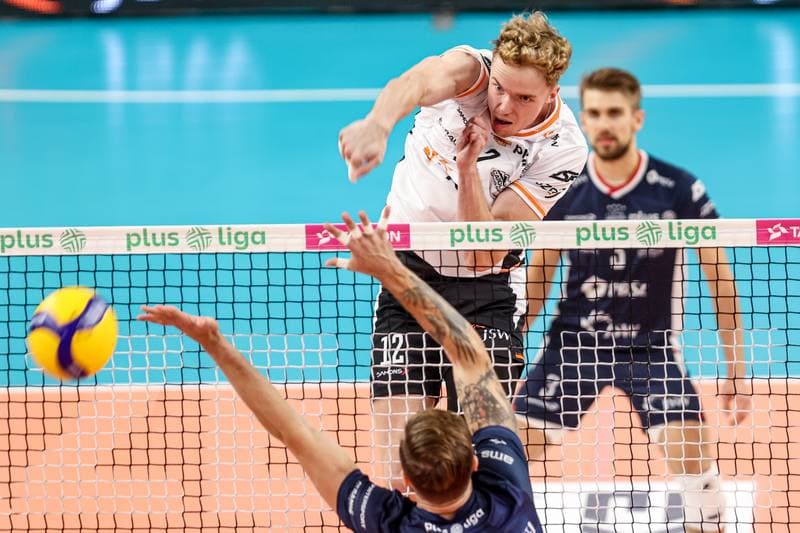 Volleyball. PlusLiga. Jastrzebski Wegiel - PGE Projekt Warszawa. 01.10.2024