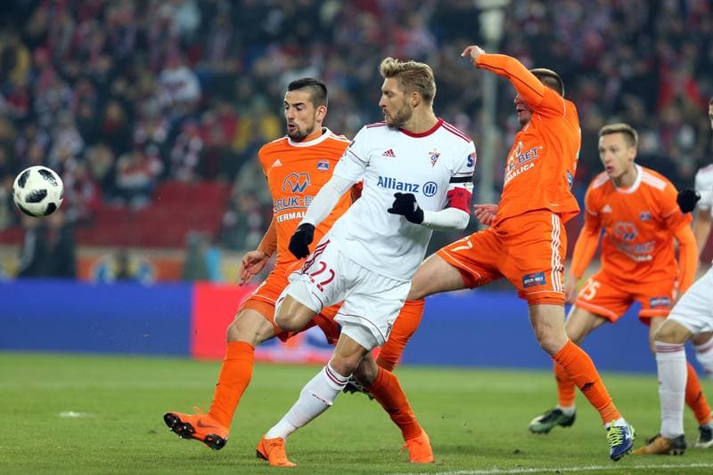 Football. Lotto Ekstraklasa. Gornik Zabrze - Bruk-Bet Termalica Nieciecza. 19.02.2018