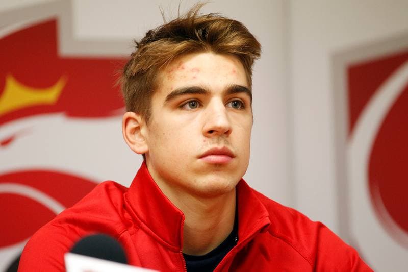 Ice Hockey. Poland U20. Press Conference. 06.12.2018