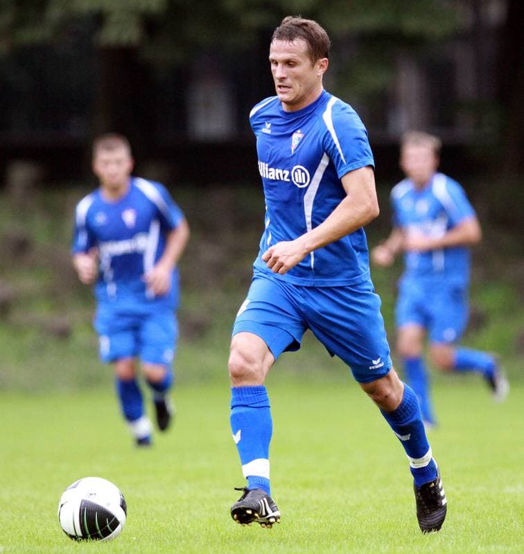 Football. Sparing. Gornik Zabrze - LZS Lesnica. 31.07.2010