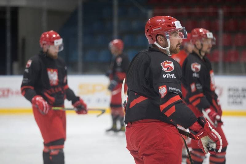 Ice Hockey. Poland national team. Training. 19.07.2021