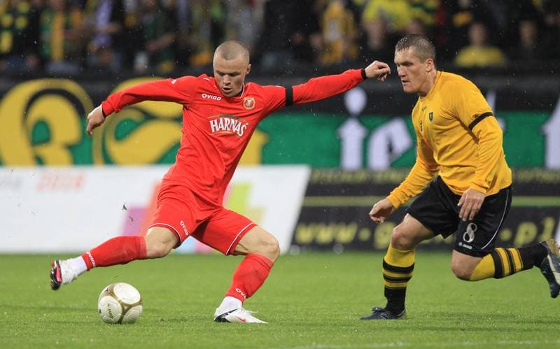 Football. I liga. GKS Katowice - Widzew Lodz. 12.05.2010