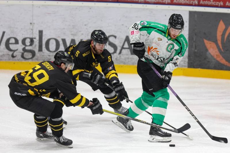 Ice Hockey. Tauron Hokej Liga. JKH GKS Jastrzebie - GKS Katowice. 21.03.2024