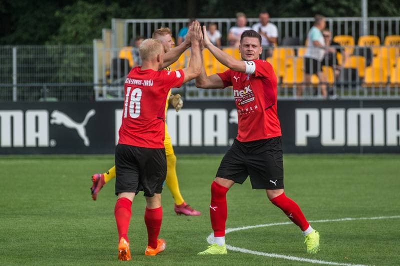 Football. Sparing. LKS Goczalkowice Zdroj - Unia Turza Slaska. 14.07.2021