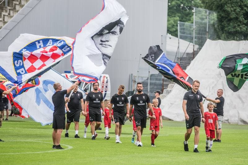 Football. Gornik Zabrze. Team Presentation. 17.07.2021