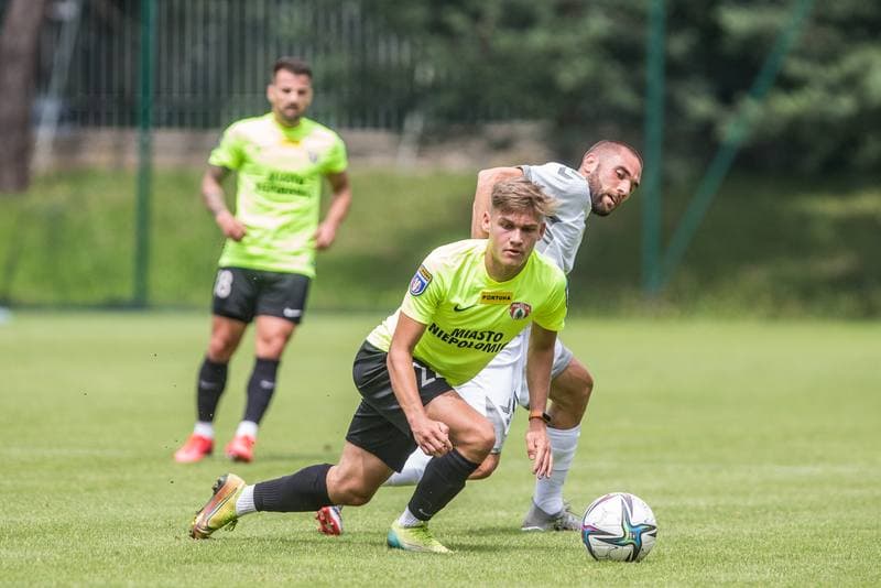 Football. Sparing. Gornik Zabrze - Puszcza Niepolomice. 03.07.2021