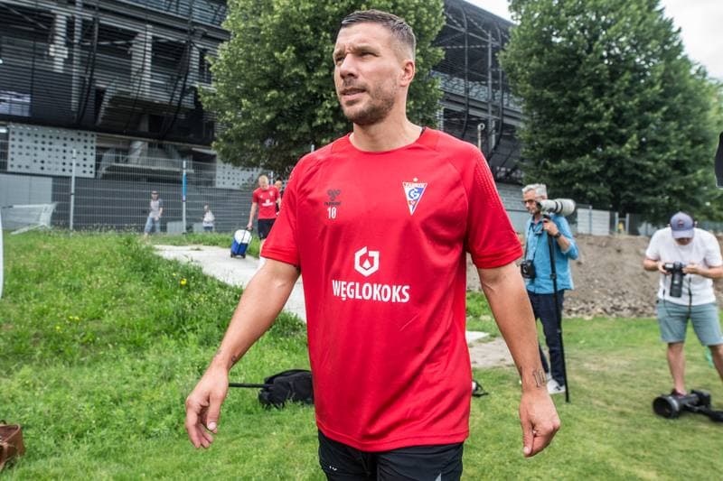 Football. Gornik Zabrze. Training. 09.07.2021