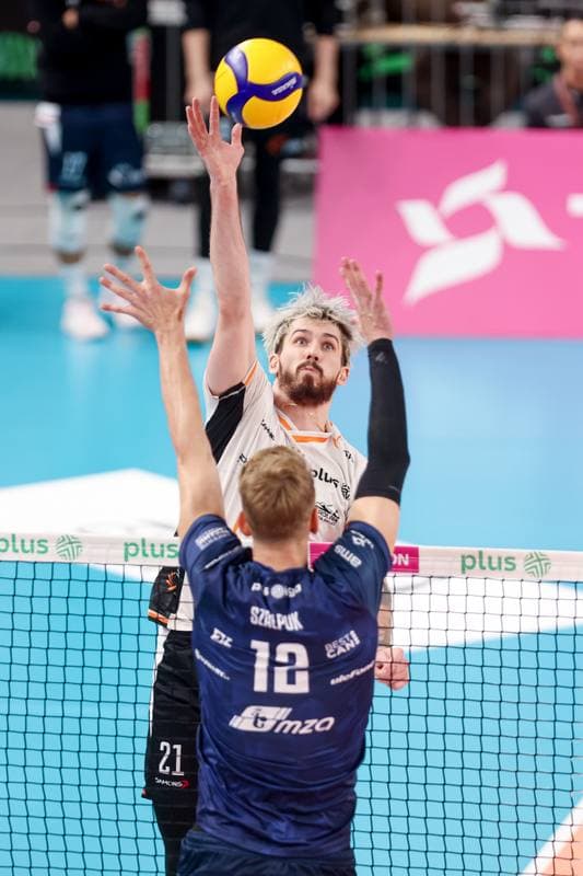 Volleyball. PlusLiga. Jastrzebski Wegiel - PGE Projekt Warszawa. 01.10.2024