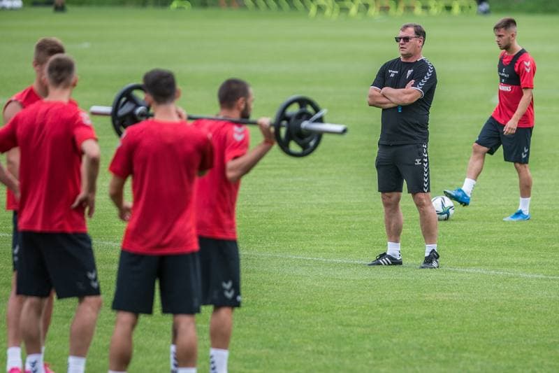 Football. Gornik Zabrze. Training. 09.07.2021