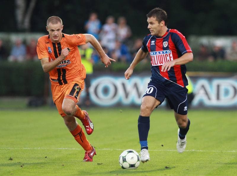 Football. I liga. Piast Gliwice - KSZO Ostrowiec. 20.08.2010