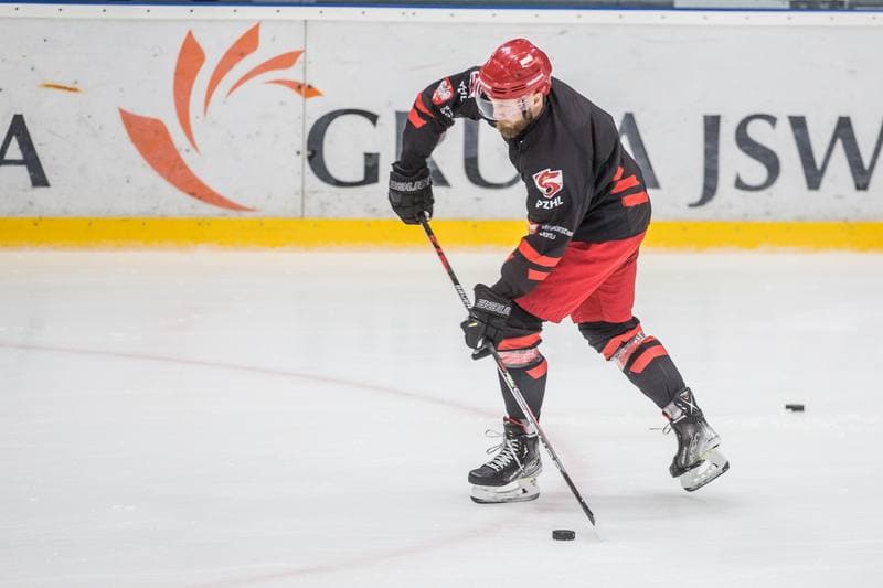 Ice Hockey. Poland national team. Training. 19.08.2021
