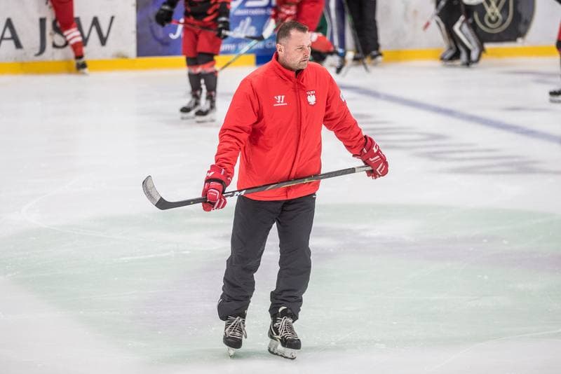 Ice Hockey. Poland national team. Training. 19.08.2021
