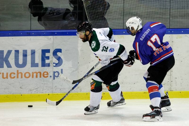 Ice Hockey. I Liga. Naprzod Janow - Koziolki Poznan. 14.10.2018