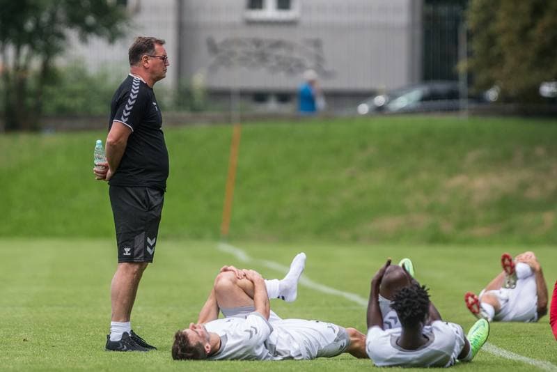 Football. Sparing. Gornik Zabrze - Puszcza Niepolomice. 03.07.2021