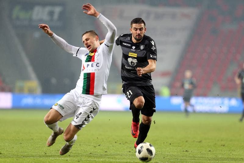 Football. Fortuna I Liga. GKS Tychy - GKS Katowice. 24.11.2018
