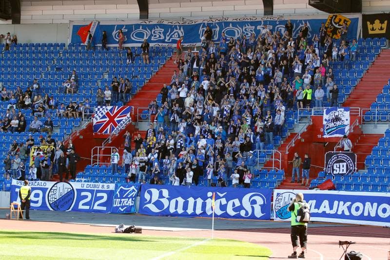 Football. Synot Liga. Banik Ostrava - Bohemians 1905. 07.05.2016