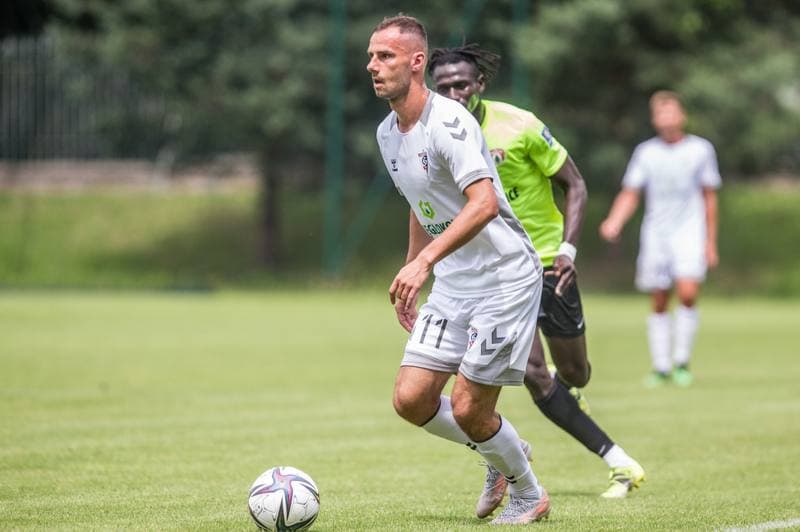 Football. Sparing. Gornik Zabrze - Puszcza Niepolomice. 03.07.2021