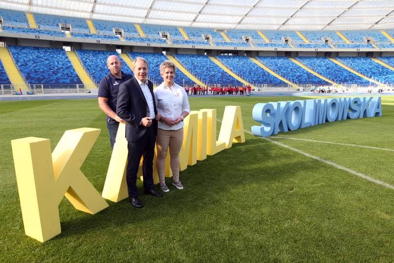 Athletics. Memorial Kamili Skolimowskiej. Press Conference. 17.10.2017