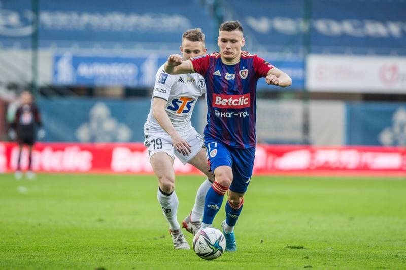 Football. PKO BP Ekstraklasa. Piast Gliwice - Jagiellonia Bialystok. 23.04.2022