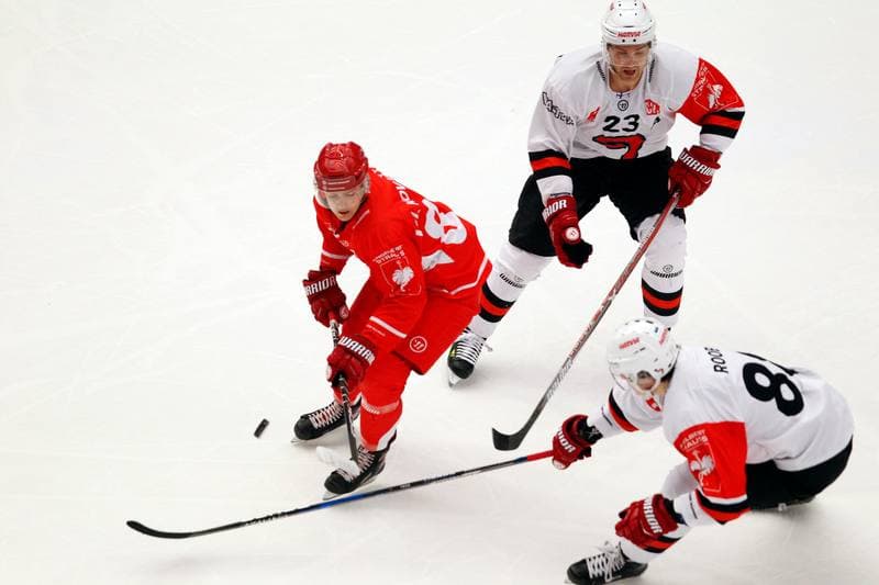 Ice Hockey. Champions Hockey League. Ocelari Trinec - JYP Jyvaskyla. 16.01.2018