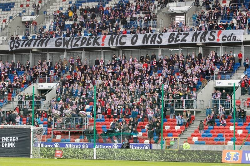 Football. Lotto Ekstraklasa. Gornik Zabrze - Sandecja Nowy Sacz. 31.03.2018