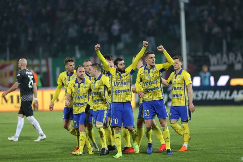 Football. Lotto Ekstraklasa. Zaglebie Sosnowiec - Arka Gdynia. 16.02.2019
