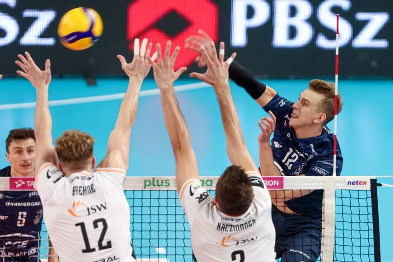 Volleyball. PlusLiga. Jastrzebski Wegiel - PGE Projekt Warszawa. 01.10.2024