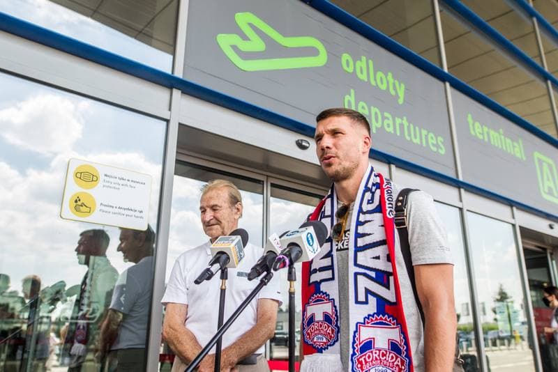 Football. Gornik Zabrze. Press Conference. 07.07.2021