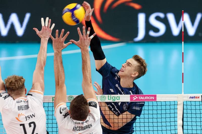 Volleyball. PlusLiga. Jastrzebski Wegiel - PGE Projekt Warszawa. 01.10.2024