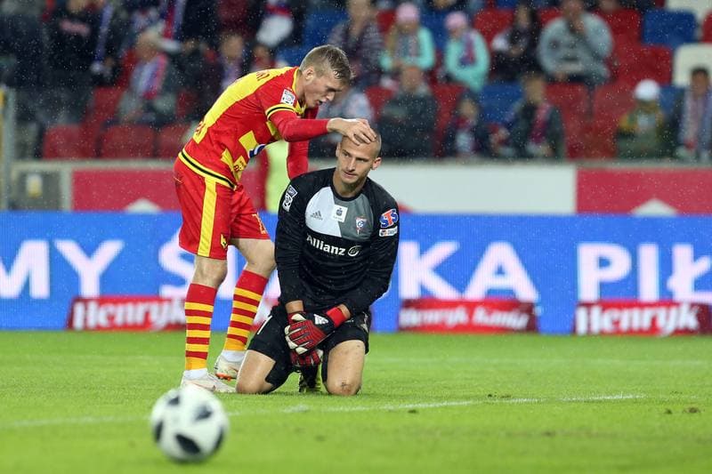 Football. Lotto Ekstraklasa. Gornik Zabrze - Jagiellonia Bialystok. 23.09.2018