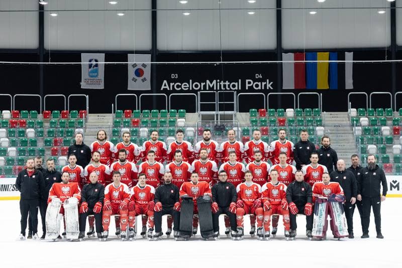 Ice Hockey. Poland national team. Photoshoot. 06.02.2024