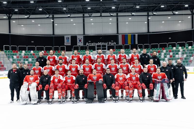 Ice Hockey. Poland national team. Photoshoot. 06.02.2024