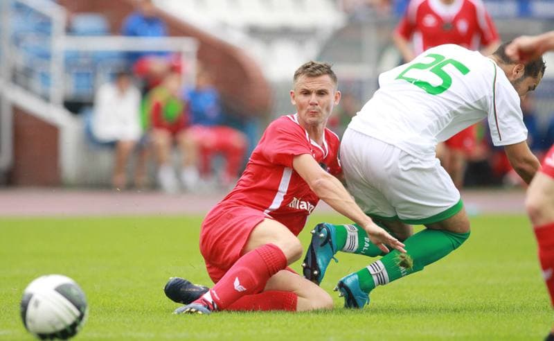 Football. Sparing. Gornik Zabrze - MC d'Alger. 30.07.2010