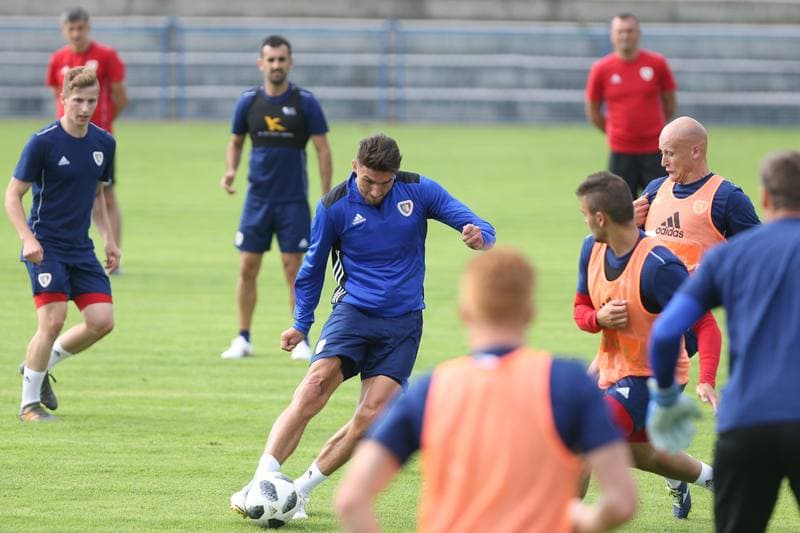 Football. Piast Gliwice. Training. 14.06.2018