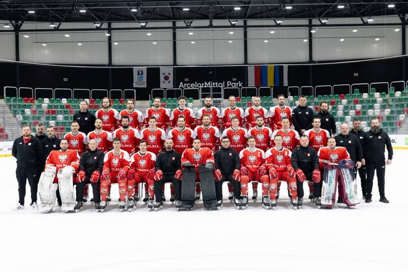 Ice Hockey. Poland national team. Photoshoot. 06.02.2024