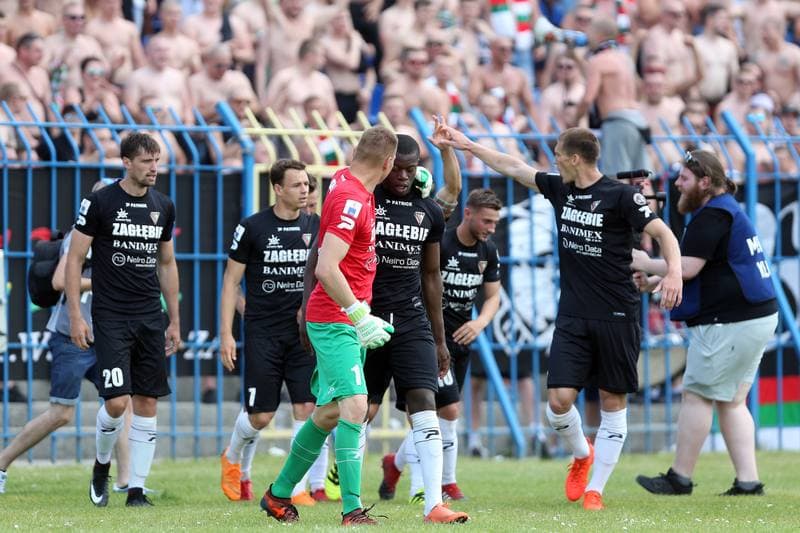Football. Nice I Liga. Ruch Chorzow - Zaglebie Sosnowiec. 27.05.2018