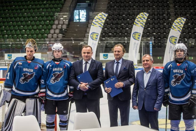 Ice Hockey. Polish Ice Hockey Federation. Press Conference. 03.09.2021