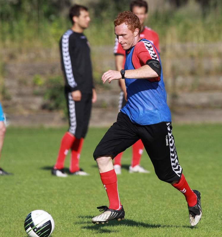Football. Polonia Bytom. Training. 07.07.2010