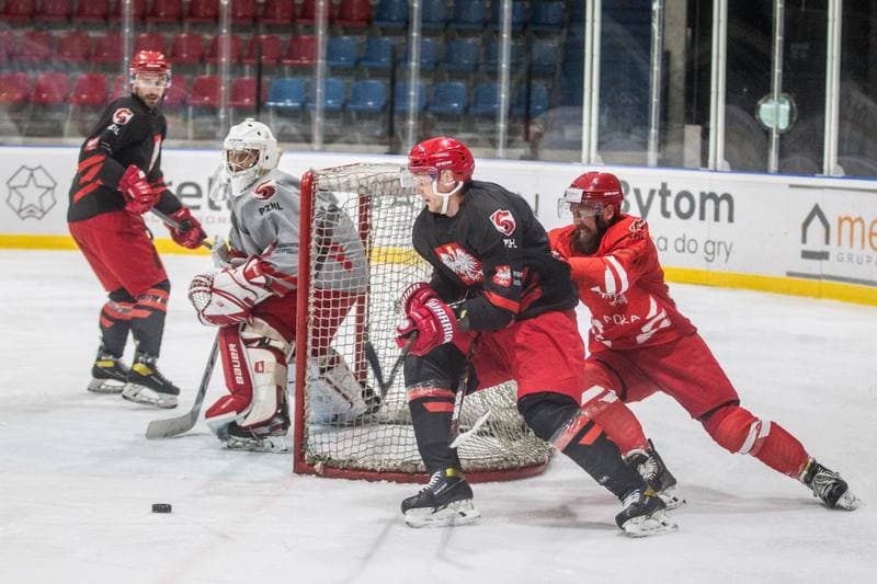 Ice Hockey. Poland national team. Training. 22.07.2021