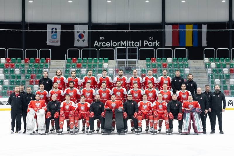 Ice Hockey. Poland national team. Photoshoot. 06.02.2024