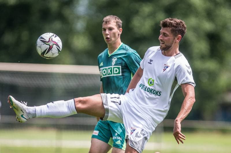 Football. Sparing. MFK Karvina - Gornik Zabrze. 30.06.2021