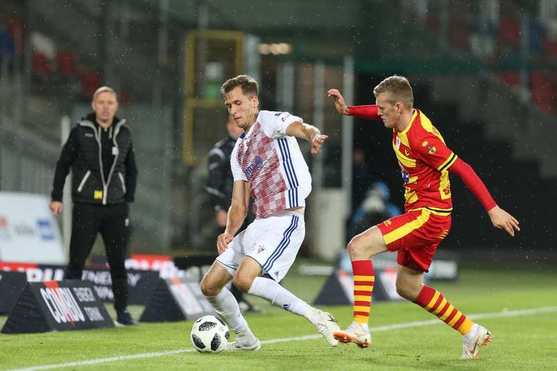 Football. Lotto Ekstraklasa. Gornik Zabrze - Jagiellonia Bialystok. 23.09.2018