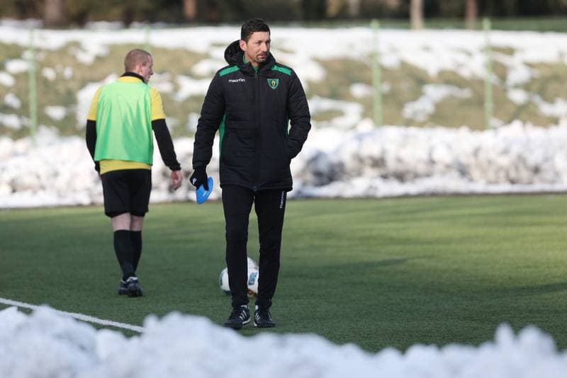 Football. Sparing. GKS Katowice - Sandecja Nowy Sacz. 19.01.2019
